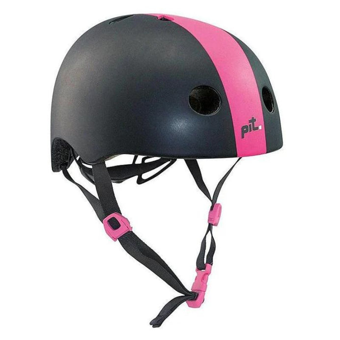 PIT Urban Helmet - Matt Black / Matt Pink - SKY BIKES